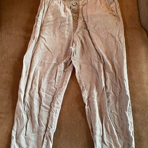 LOFT Women’s Light Gray Chinos